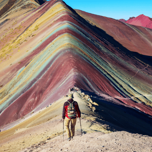 montaña de colores