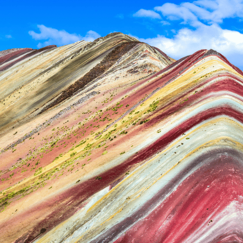 montaña de colores