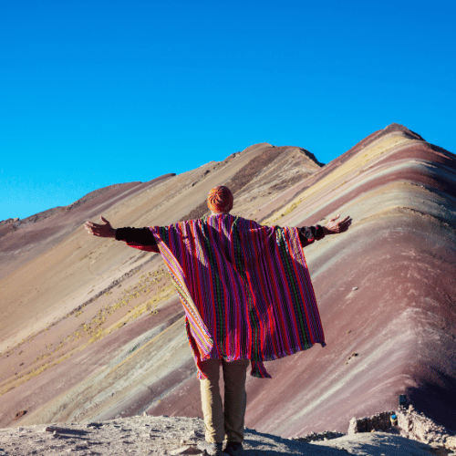 montaña de colores